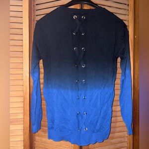 Rock & Republic tie back sweater.